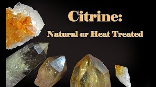 Citrine Real or Fake  Natural or Heat Treated Amethyst [upl. by Tillinger643]