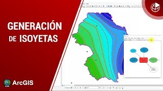 Crear un mapa de Isoyetas precipitación en ArcGIS [upl. by Romonda]