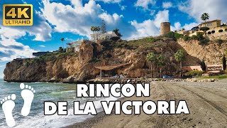 RINCON DE LA VICTORIA Malaga SpainCosta del Sol ► Walking Tour 4K ► [upl. by Gary]