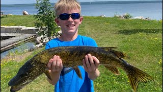 Manitoulin Island fishing [upl. by Atinrehs532]