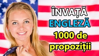 🇷🇴 🇺🇸 1000 Propoziții în Engleză în 20 Zile  Ziua 1 [upl. by Anifesoj]