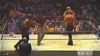 Road Warriors vs Jerry Lawler amp Austin Idol [upl. by Leonora191]