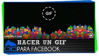 Como Crear Gif Animados para Facebook [upl. by Zemaj742]