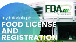 FDA FOOD LICENSE TO OPERATE AND CERTIFICATE OF REGISTRATION [upl. by Assisi658]