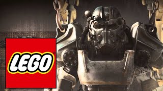 LEGO Fallout 4 T60 Power Armour Tutorial  Remastered Version 3 [upl. by Lamoureux]