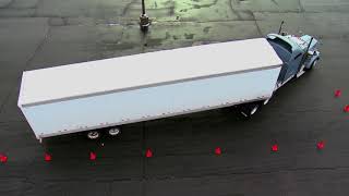 How To Blindside Parallel Park a Tractor Trailer [upl. by Shaner]