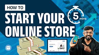 How to Start an Online Store in Under 5 Minutes Step by Step Tutorial  Dukaan  MyDukaan [upl. by Berni]