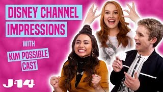 Kim Possible Cast Does Disney Channel Impressions [upl. by Nailliw]