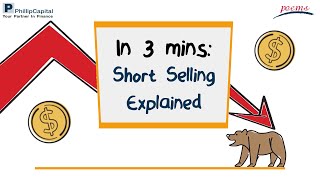 In 3 mins Short Selling Explained [upl. by Opiuuk]