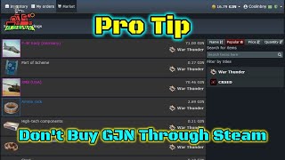 GJN Explained  What They Are How To Buy And Use Them And Why To Avoid GJN On Steam War Thunder [upl. by Ahsieuqal]