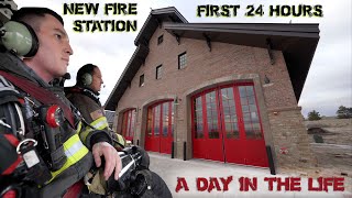 First 24 Hours in a New Fire Station  A Day in the Life [upl. by Darnoc320]