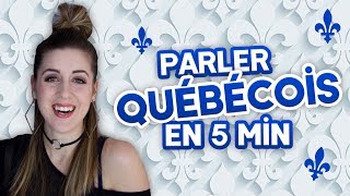 PARLER QUÉBÉCOIS EN 5 MINUTES  DENYZEE [upl. by Juley]