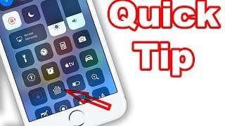 How To Add Apps To Control Center  iPhone iPad iPod Touch  iOS 11 [upl. by Na]