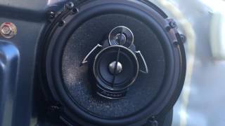 Pioneer TSA1676R 65 3 Way Speaker  Sound Test [upl. by Andromada344]