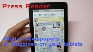 App Review  PressReader Digital Magazine amp Newspapers [upl. by Lerud]