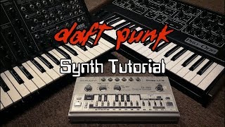 Daft Punk Synth Tutorial [upl. by Garrik]