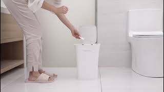 Xiaomi Ninestars Sensor Trash Can DZT1011S [upl. by Nerfe]