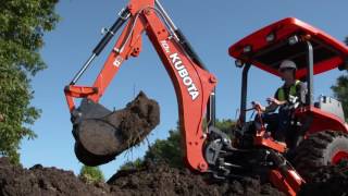 Kubota L47 Tractorloaderbackhoe [upl. by Najtsirk]