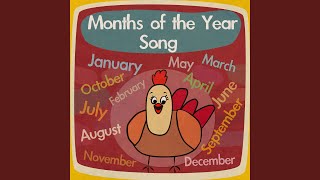 Months of the Year Song [upl. by Danuloff]