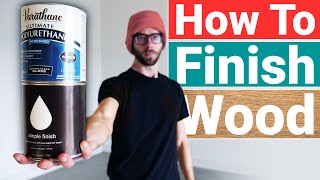 What Finish Should I Use  Woodworking Beginner Tips [upl. by Isewk602]