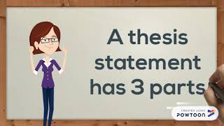 How to Write a Thesis Statement [upl. by Tracee]