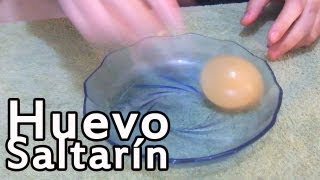 Huevo saltarín │ Experimento Fácil de Química [upl. by Amikan736]