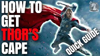 How to get THORS CAPE Assassins Creed Valhalla Quick Guide [upl. by Charlene]