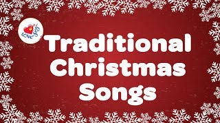 Traditional Christmas Songs Playlist  Classic Carols With Lyrics [upl. by Jueta196]