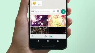 How to Use and Send GIFs  WhatsApp [upl. by Ahsirek]