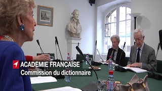 Académie française  le travail du dictionnaire Francophonie 20mars [upl. by Yokoyama]