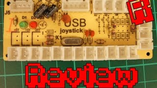 Zero Delay USB Arcade Encoder  Review amp Playtest [upl. by Aaberg26]