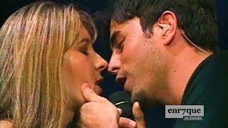 Enrique Iglesias  LIVE kissing a fan [upl. by Akimahc911]