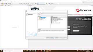 Creating a Project in MPLAB X IDE [upl. by Ahsocin]