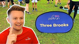 THREE BROOKS PARKRUN Event 8  Bristols Newest Parkrun [upl. by Neelak]