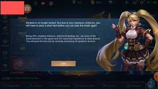 AFK TEST 5 Questions amp Answers  Mobile Legends BangBang  English [upl. by Eojyllib]