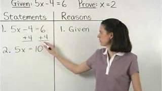 Geometry Proofs  Algebra Proofs  MathHelpcom [upl. by Eentroc]