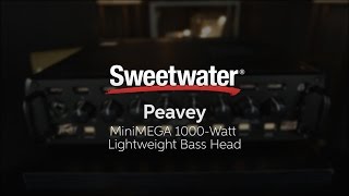 Peavey MiniMEGA 1000watt Lightweight Bass Head [upl. by Aleunamme]