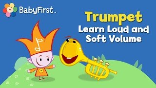 Trumpet  Notekins  Music Videos  BabyFirst TV [upl. by Lucilia]