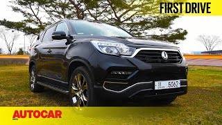 SsangYong Rexton  First Drive  Autocar India [upl. by Mackay]