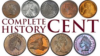 The Cent Complete History and Evolution of the US Penny [upl. by Ritter]