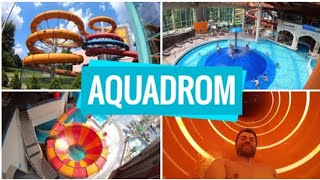 Aquapark Aquadrom Ruda Śląska  Zjeżdżalnie Wodne  Water Slides [upl. by Ialokin]