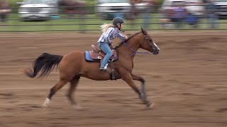 Morrison County Fair Barrel Racing  August 9 2019 [upl. by Rivalee]