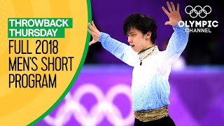 Full Mens Figure Skating Short Program  PyeongChang 2018  Throwback Thursday [upl. by Annerol]