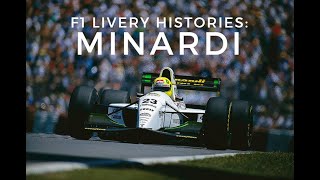 F1 Livery Histories MINARDI [upl. by Goldenberg]