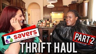 Thrift and Tell  Savers Haul  Part 2 ThriftersAnonymous [upl. by Gregorius]