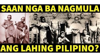 ANG PINAGMULAN NG LAHING PILIPINO [upl. by Nnuahs]