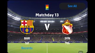 Barcelona vs Sevilla FC La Liga Full Match Clash  eFootball [upl. by Peggie]