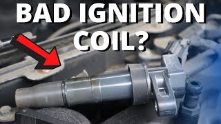 SYMPTOMS OF A BAD IGNITION COIL [upl. by Nageet54]