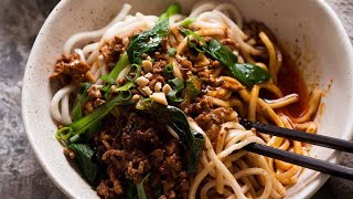 Dan Dan Noodles Spicy Sichuan Noodles [upl. by Dimmick614]