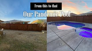 Time Lapse Gunite Pool installation [upl. by Hanej]